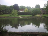 Looking at the river from peg 1 - Yum!