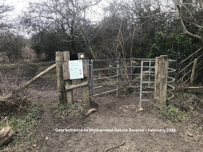 ENTRANCE TO RESERVE